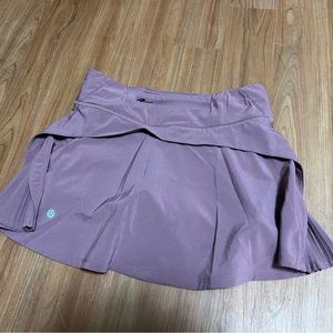 Purple Lululemon athletic skirt